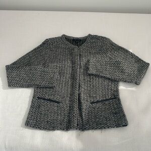 Ann Taylor knit sweater jacket